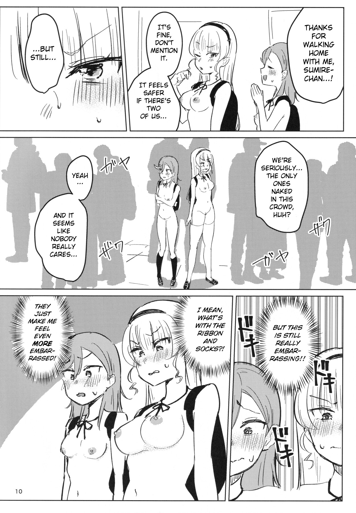 Hentai Manga Comic-Going to School Naked is the Standard-Read-11